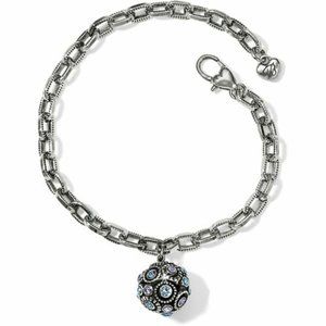 Brighton Halo Sphere Silver Tanzanite Bracelet